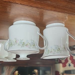 JOHANN HAVILAND FOREVER SPRING CREAM & SUGAR SET BAVERIA
